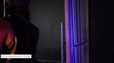 Slut gets arrested and fucked by officer Athena Haze