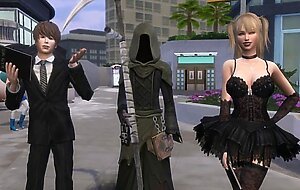 D. note porn light se folla a misa amane al lado de la parca emo anime hentai 3d