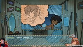 Gay Gamer Gets Slippery With His Best Friend in Furry Yaoi Visual Novel