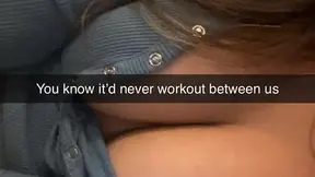 College girl step-sister gives sloppy blowjobs in missionary and doggy-style