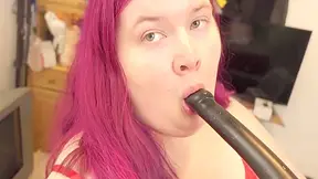 Bbw Tranny Pinky Fucks Herself With A Dildo And Rides It Pov