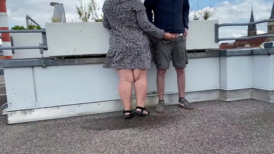 No matter how hard the plump mother-in-law tried, pissing splashed all over her legs