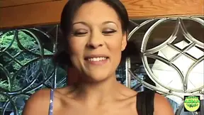 Thai slut gets double penetrated in hot threesome with two big-dicked studs