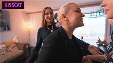 S3E6: Step mom Shares bed with new Wife and Step daughter while Step son fuck them till cum inside