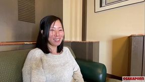 Hairy Asian MILF screams in pleasure during doggy style fuck