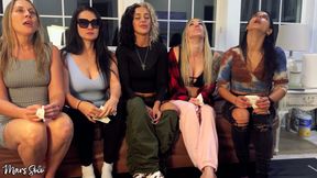 5 Girls Try Sneezing Powder - Mars Solo, Sinthia Bee, Sexy Sara Bee, and Andi Vicious Are All Introduced to Sneezing Powder for
