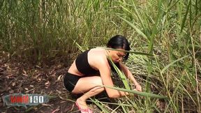 mademoiselle justine fucking in the woods with max casanova