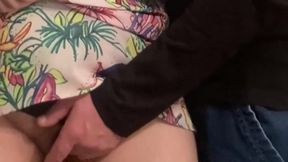 Omg! Touching Nice Pussy and Panties in Subway