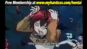 Anime Vixen Unleashes Forbidden Desires in Hot Tentacle Pleasure Scene