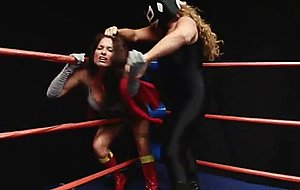 Super heroine destruction