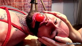 Henrique Becker tied up and gagged | Behind the Scenes