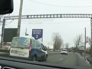 Fucking myself whilst driving, My pussy public