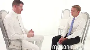 Interview Turns Erotic As Twink Stripped And Milked By Dilf