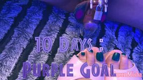 10 Days Purple Goal