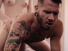 TGirl Lianna tries banging her BFs ass