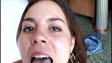 Emilee Parker Deepthroats and Titfucks in POV