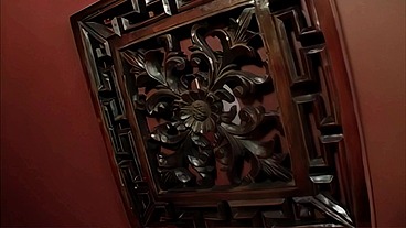 Cali Couture Gives Will Steiger a Gloryhole Blowjob