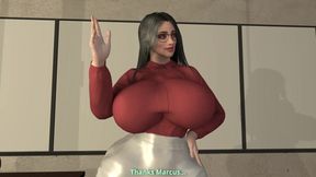 Romantic Valentine With the Exxxtra Busty Teacher