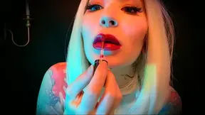 Permanent Lipstick Ownership - POV, LIPSTICK , LIP FETISH