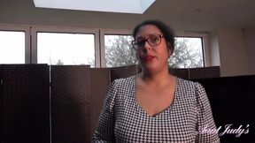 Auntjudys - Coming Home From the Club with Busty Hairy BBW MILF Cassy Hill (pov)