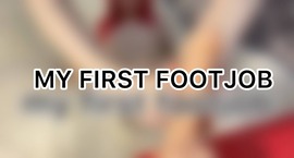 My first footjob