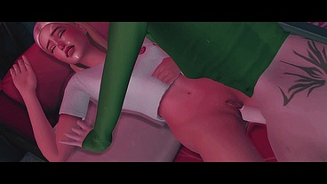CHRISTMAS FUTANARI ELF ARRANGED ROUGH SEX FOR A PERVERTED BITCH (SIMS + ANIME HENTAI + SFM)