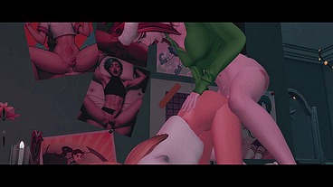 CHRISTMAS FUTANARI ELF ARRANGED ROUGH SEX FOR A PERVERTED BITCH (SIMS + ANIME HENTAI + SFM)