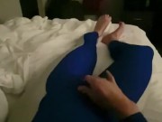 Playing with my Speedo Fastskin FS II Bodysuit