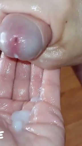 Mr Blue Mushroom Head Cock Gets MILKED HARD! (Milking-time)   Clip 2