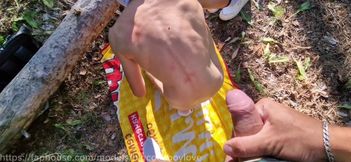 Bareback Fucking Amateur Anal, Big Cocks in the Ass, Cum, Public Park!