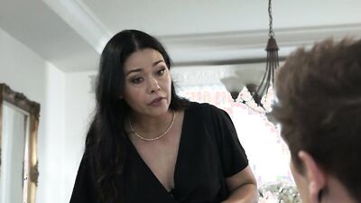 Austin Pierce eats Dana Vespoli's pussy for dinner