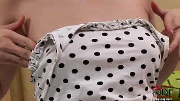 Fresh babe fingering her pink pussy