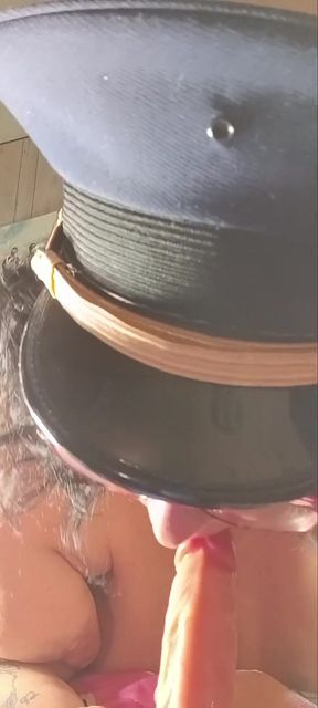 Slobbering Saliva Gagged on Your Big Boner