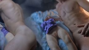 LOUD moans DIRTY talk, stepdaughter likes it rough.