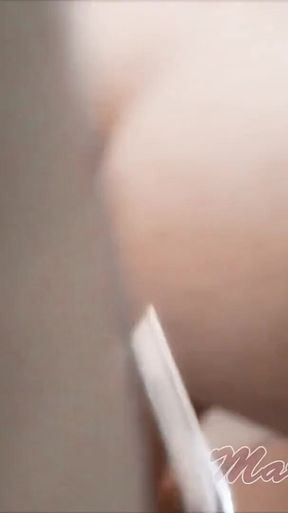 Margo-apollo's Fails. Apollo's Ass Was Fucked with a Dildo Stuck on the Door