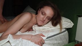 Watch Him Cum Inside Skinny Beauty in Passionate Sex