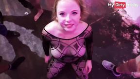 MyDirtyHobby - Mia_Adler Gets Invited At A Dirty Little Gangbang Party Where All Dicks Are Just For - Free Porn Video