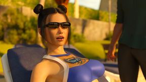 Taboo University #108 - Helping Iona Getting Girls Wet