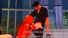 Sims 4 Starlet Wins Big at 3D Hentai Awards – Steamy Victory Celebration