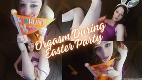 Orgasm During Easter Party