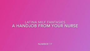 Nurse Magnita Gives The Best Handjob (POV)