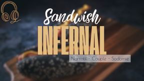 J'encule un mari et sa femme - French audio story Swinger anal pegging