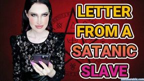 LETTER FROM A SATANIC SLAVE