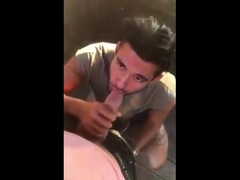 Cute cock sucker and cum eater