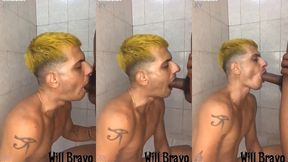 trouxe o novinho galudao pra me engasgar na pica dele no banheiro aqui de casa depois da aula de jiu-jitsu