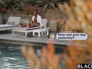 BLACKED 4 Hawt Blondes give Antons BBC the deluxe service