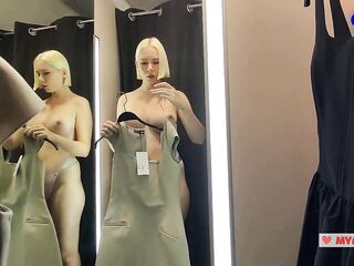 Try on haul transparent garments, watch throughout Try on haul , in the fitting room. Bare mycandyalice