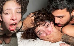 Tattooed Submissive Is Dominated and Fucked Hard by Her Boss! Ft Rebekah Rose