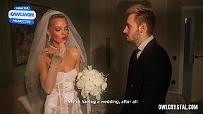 The Luxury Bride Is Left Alone With The Photographer And Cheats On Her Groom