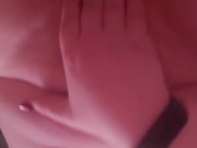 Amy Cums for Daddy, Shows her Sissy Fuckhole